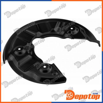 Déflecteur, disque de frein arrière gauche pour VW | HTO-VW-079, 9535873